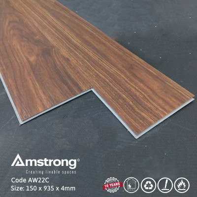 Sàn Nhựa Hèm Khóa giả gỗ Amstrong -AW22C (SPC22)