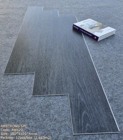 Sàn Nhựa Hèm Khóa giả gỗ Amstrong -AW622 (new)