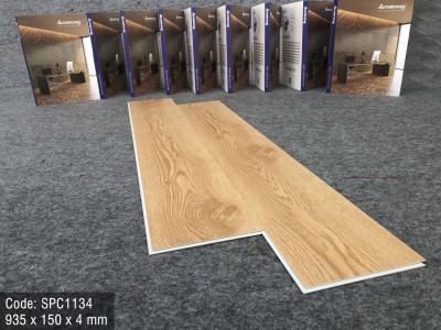 Sàn Nhựa Hèm Khóa giả gỗ Amstrong -SPC1134