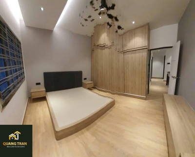 HOÀN THIỆN CÔNG TRÌNH THI CÔNG SÀN NHỰA VINYL, SPC, TẤM ỐP TƯỜNG, TRANG TRÍ NỘI THẤT QUANGTRAN - CĂN HỘ