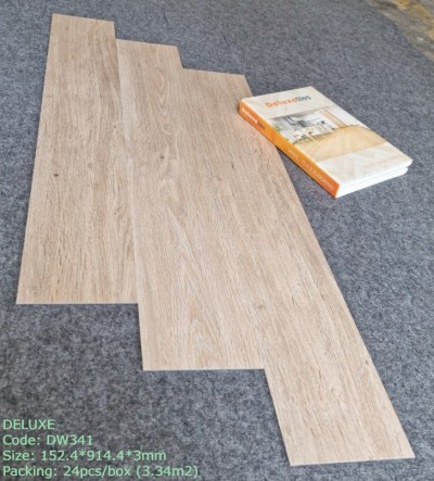 Sàn nhựa dán keo giả gỗ Deluxe Tile -DW341