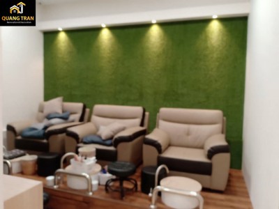 Thi công thảm cỏ nhân tạo trang trí sàn, tường, trần