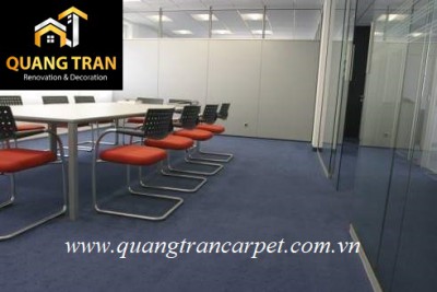 CÔNG TRÌNH THI CÔNG THẢM TRẢI SÀN VĂN PHÒNG - QUANG TRAN