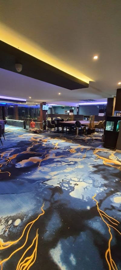 GIẢI PHÁP CUNG CẤP VÀ THI CÔNG PHỐI MÀUTHẢM TRẢI SÀN BIDA CLUB ĐẸP CHẤT LƯỢNG NHẬP KHẨU QUANG TRAN