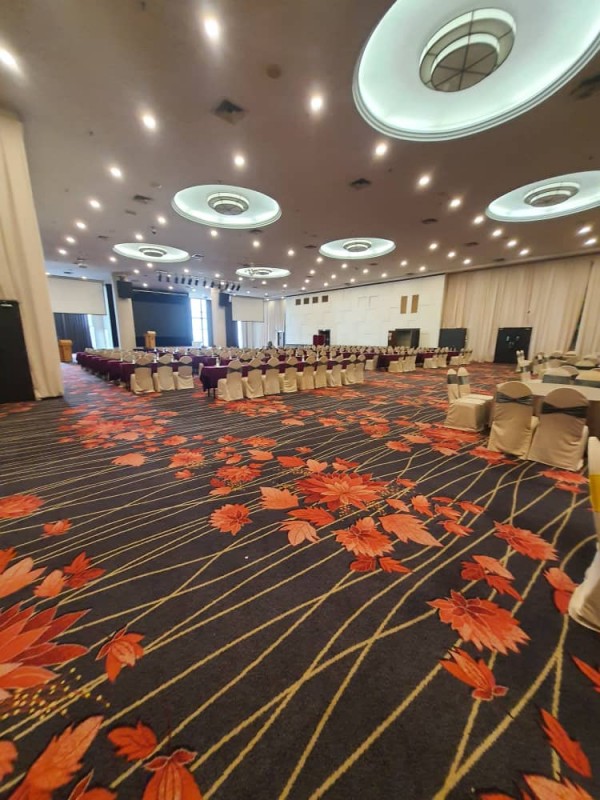 CARPET ROLL GOODRICH SINGAPORE IN HOTEL HALL IMPORTED BY QUANG TRAN CARPET ROLL GOODRICH SINGAPORE IN HOTEL HALL IMPORTED BY QUANG TRAN