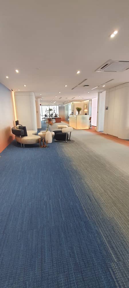 CARPET TILE & VINYL FLOORING BRAND GOODRICH SINGAPORE IMPORTED BY QUANG TRAN IN OFFICE